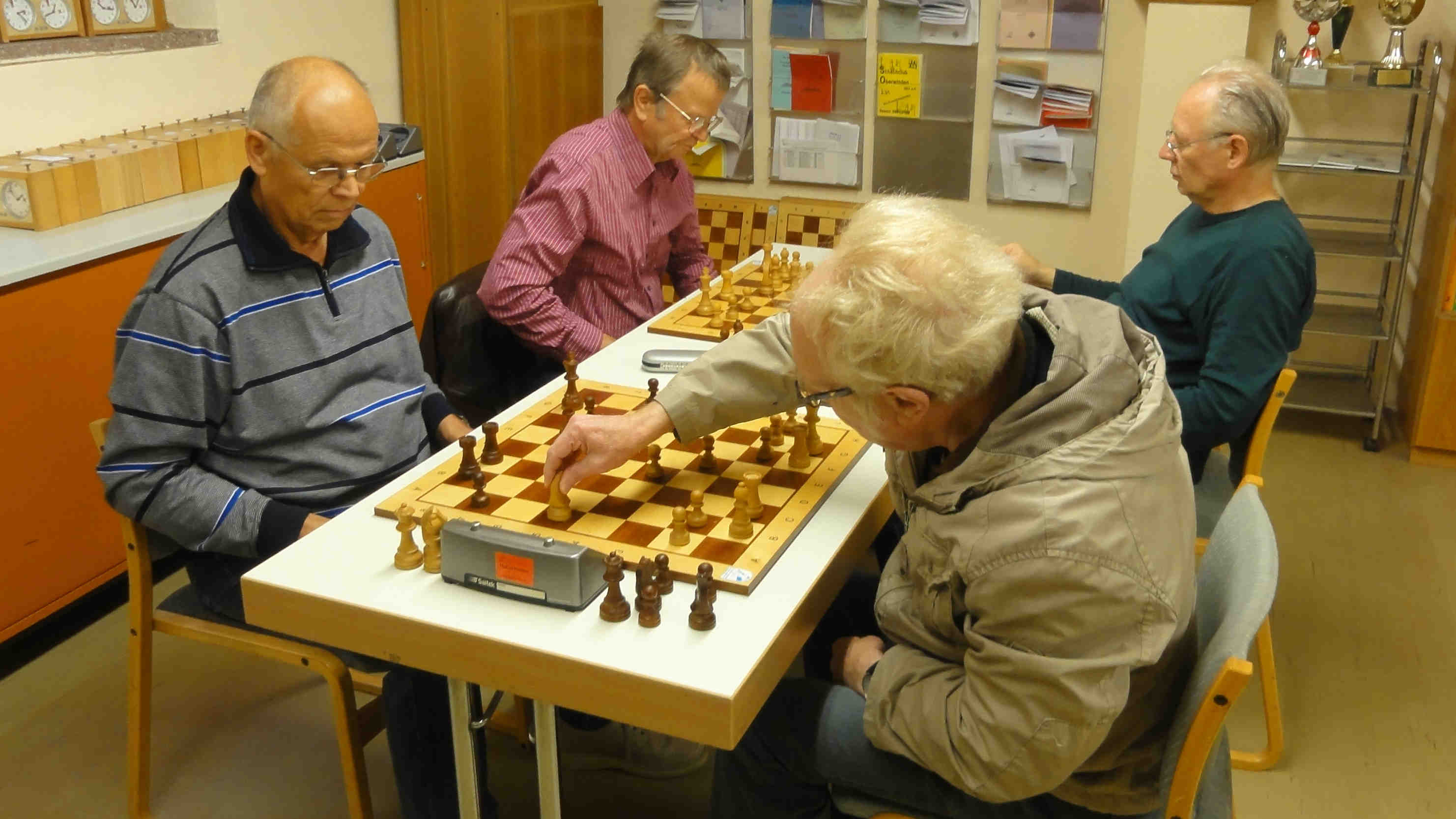ESV Lok Sömmerda - SV Medizin Erfurt (v.l.: Kühn, Loose, Spittel, Hornung).